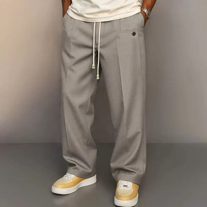 ARVID | Pantalones Casual de Tela