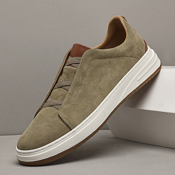 Zapatillas Casual Lupo de Cuero de Vaca