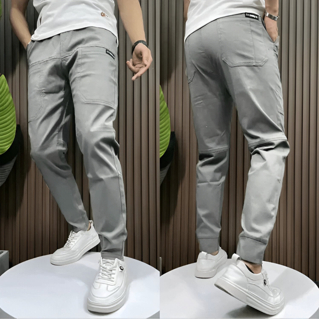 TOMMASO  - Pantalones Cargo Premium con Elasticidad