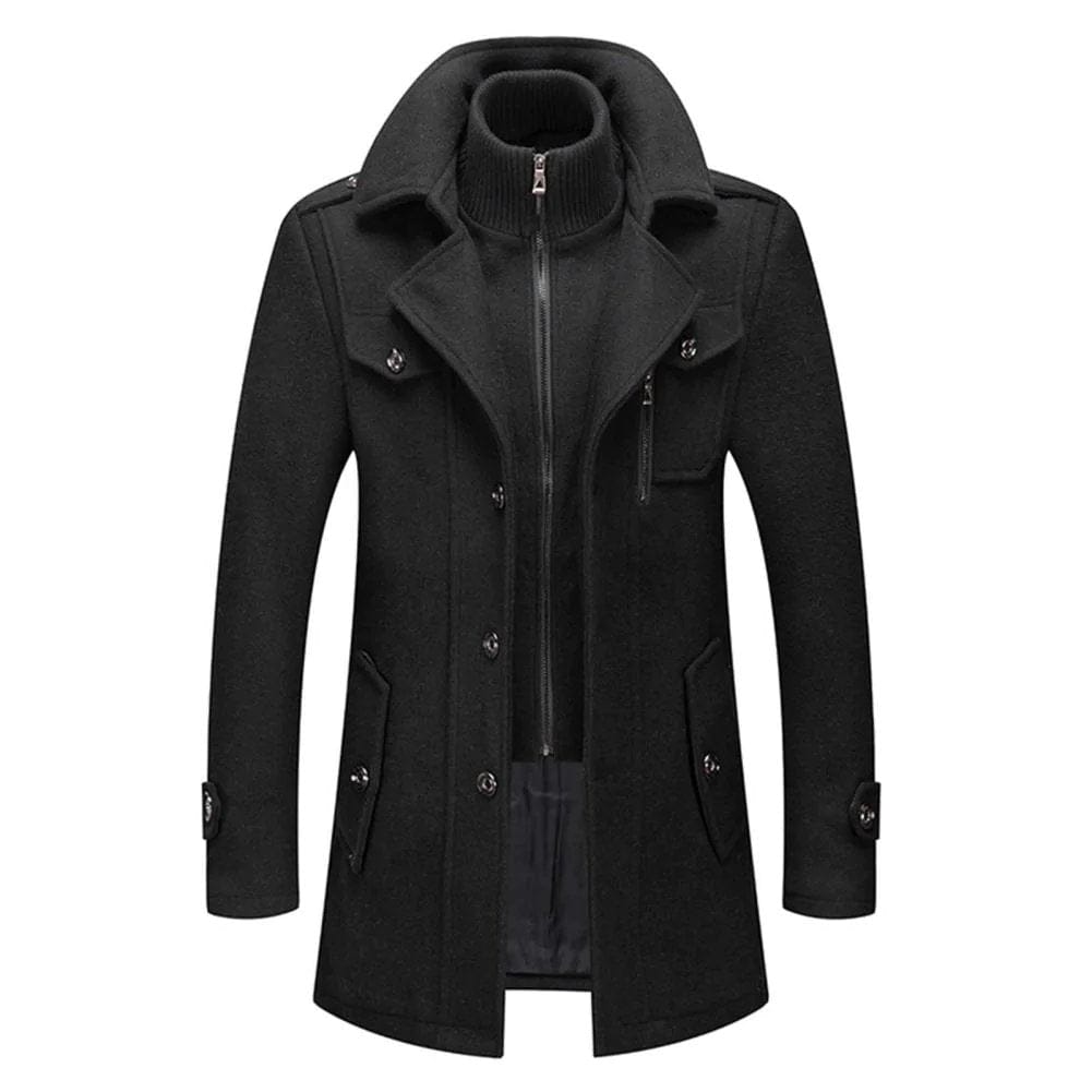 Max's Classic Gentleman Overcoat