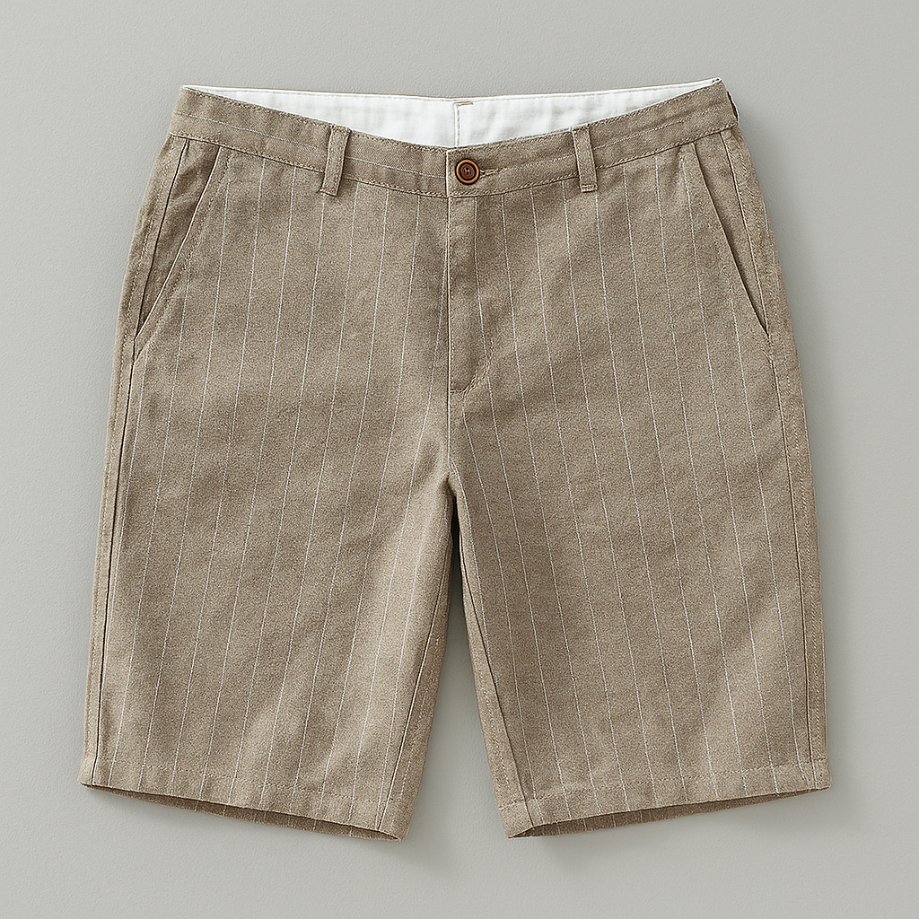 Mason Pantalones Cortos de Lino
