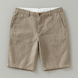 Mason Pantalones Cortos de Lino