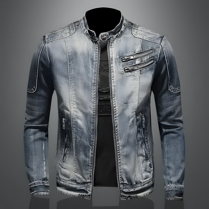 Joel - Chaqueta de Denim Vintage