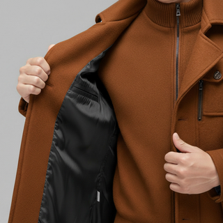Max's Classic Gentleman Overcoat