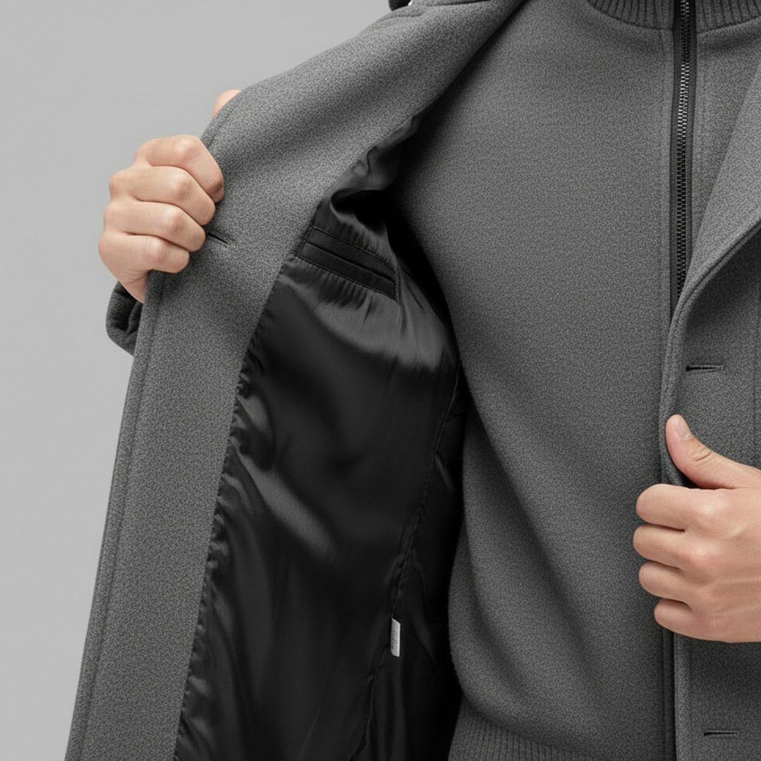 Max's Classic Gentleman Overcoat