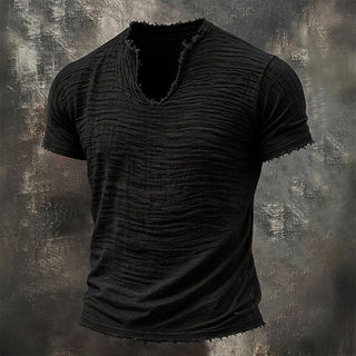 Amario | Camiseta Vintage de Cuello en V