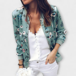 Amario Invierno Kaelin – Elegante chaqueta bomber con diseño floral