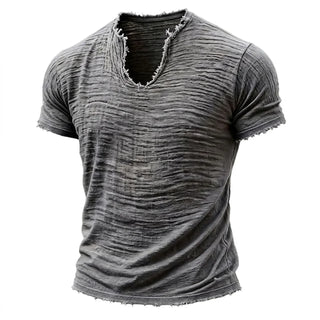 Amario | Camiseta Vintage de Cuello en V