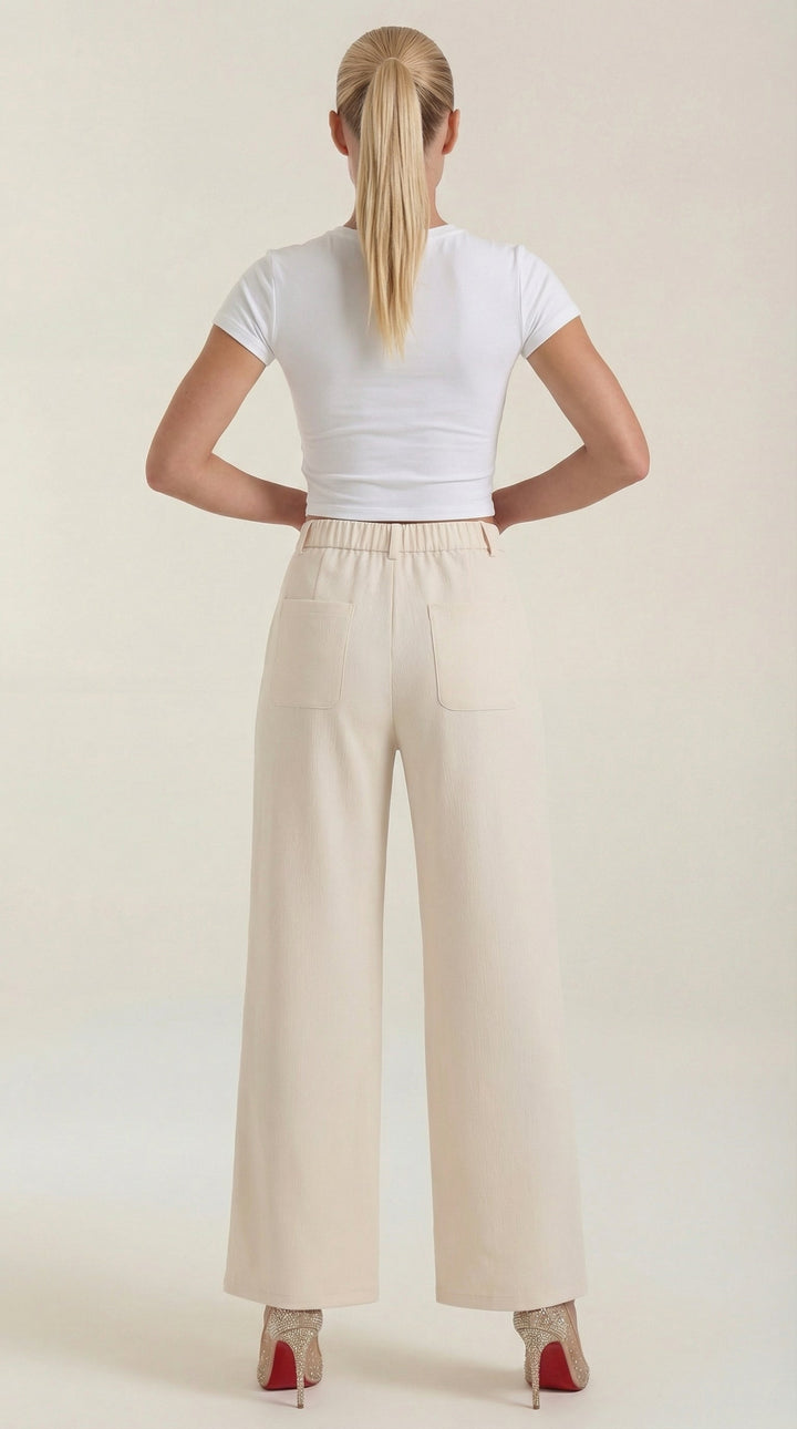 Allison | Pantalón ancho de pana