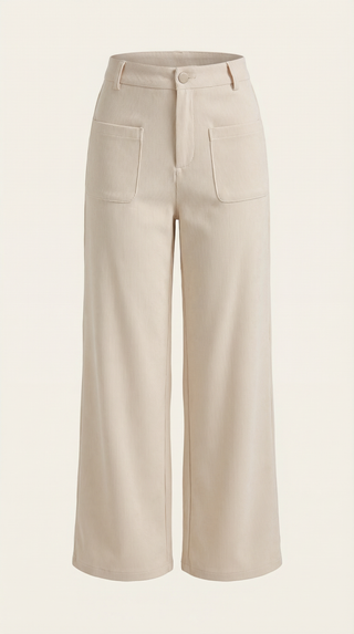 Allison | Pantalón ancho de pana