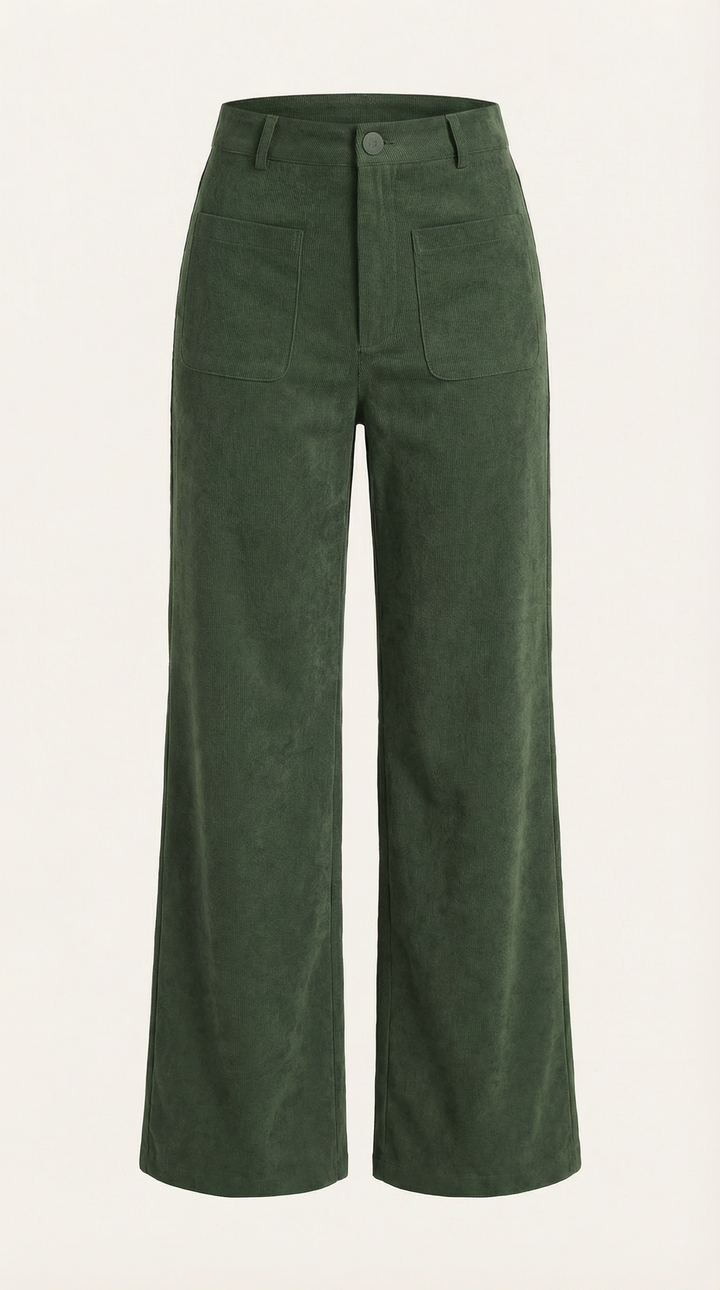 Allison | Pantalón ancho de pana
