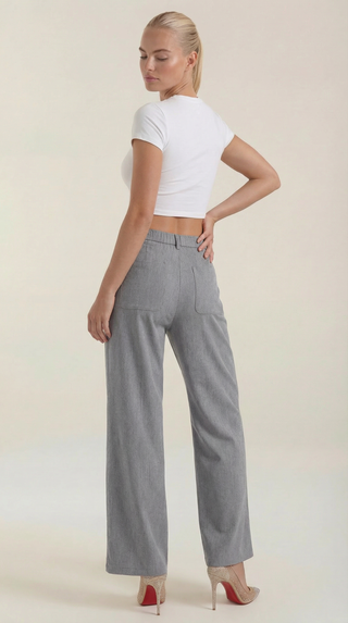 Allison | Pantalón ancho de pana