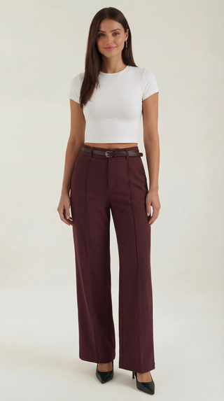 Bertha | Pantalón amplio de tela