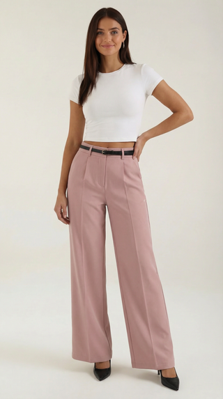 Bertha | Pantalón amplio de tela