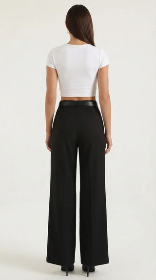 Bertha | Pantalón amplio de tela