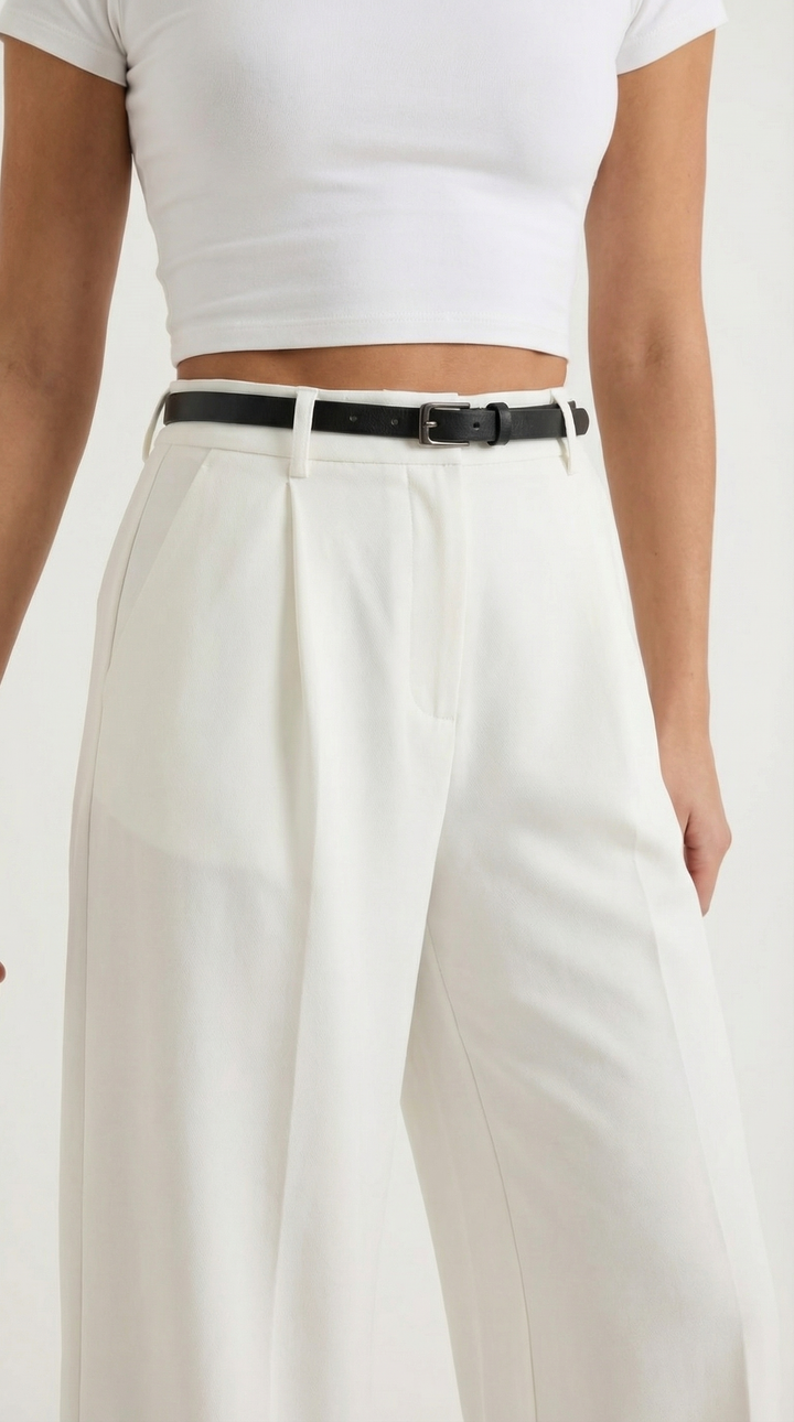 Bertha | Pantalón amplio de tela