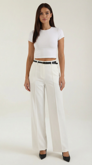 Bertha | Pantalón amplio de tela