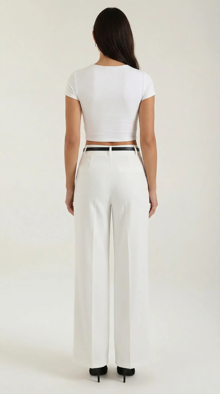 Bertha | Pantalón amplio de tela