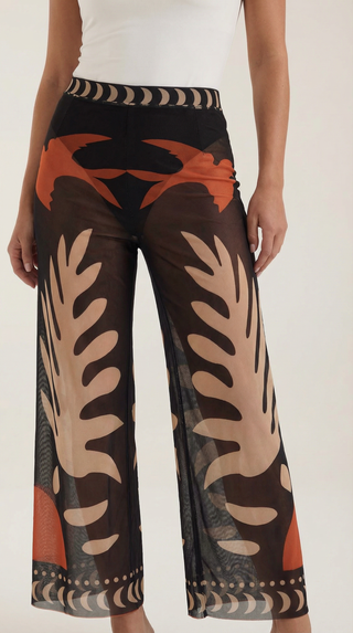 Bea | Pantalón boho transparente