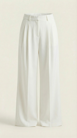 Clea | Pantalón recto de cintura alta