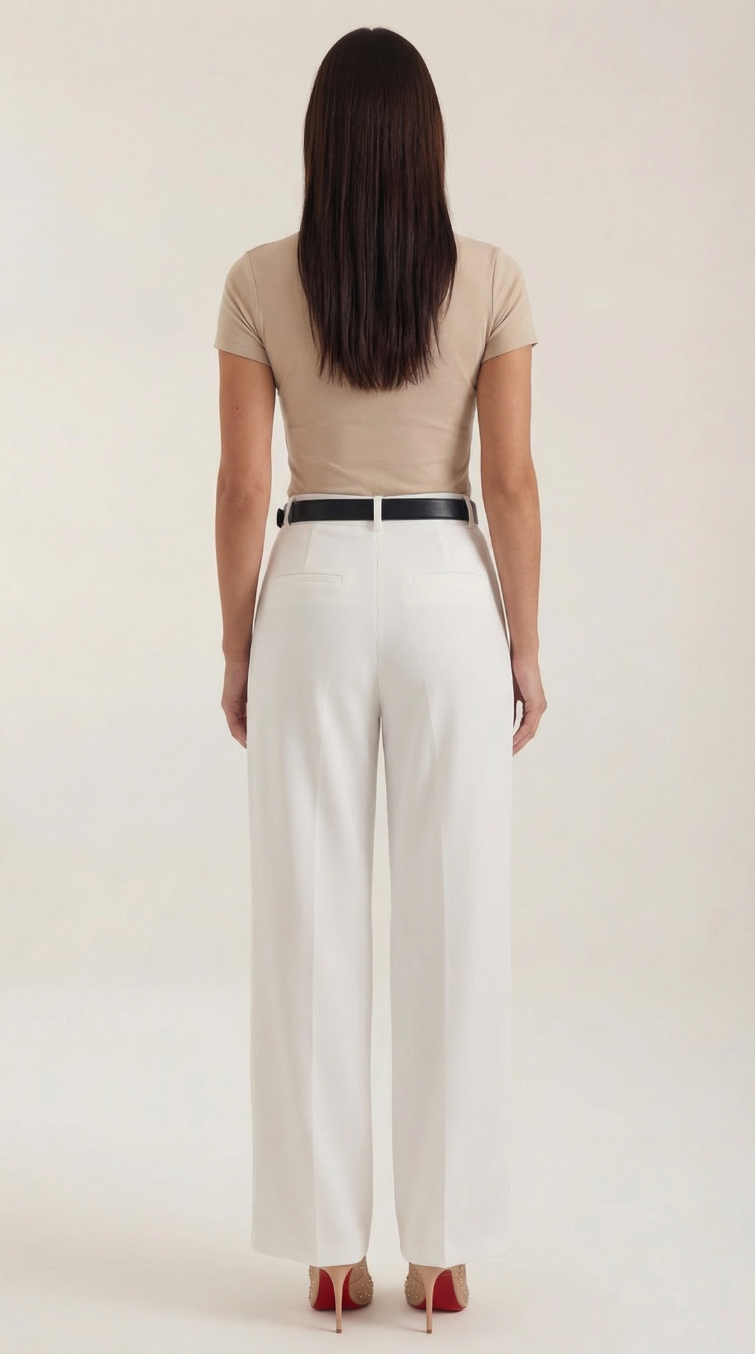 Clea | Pantalón recto de cintura alta