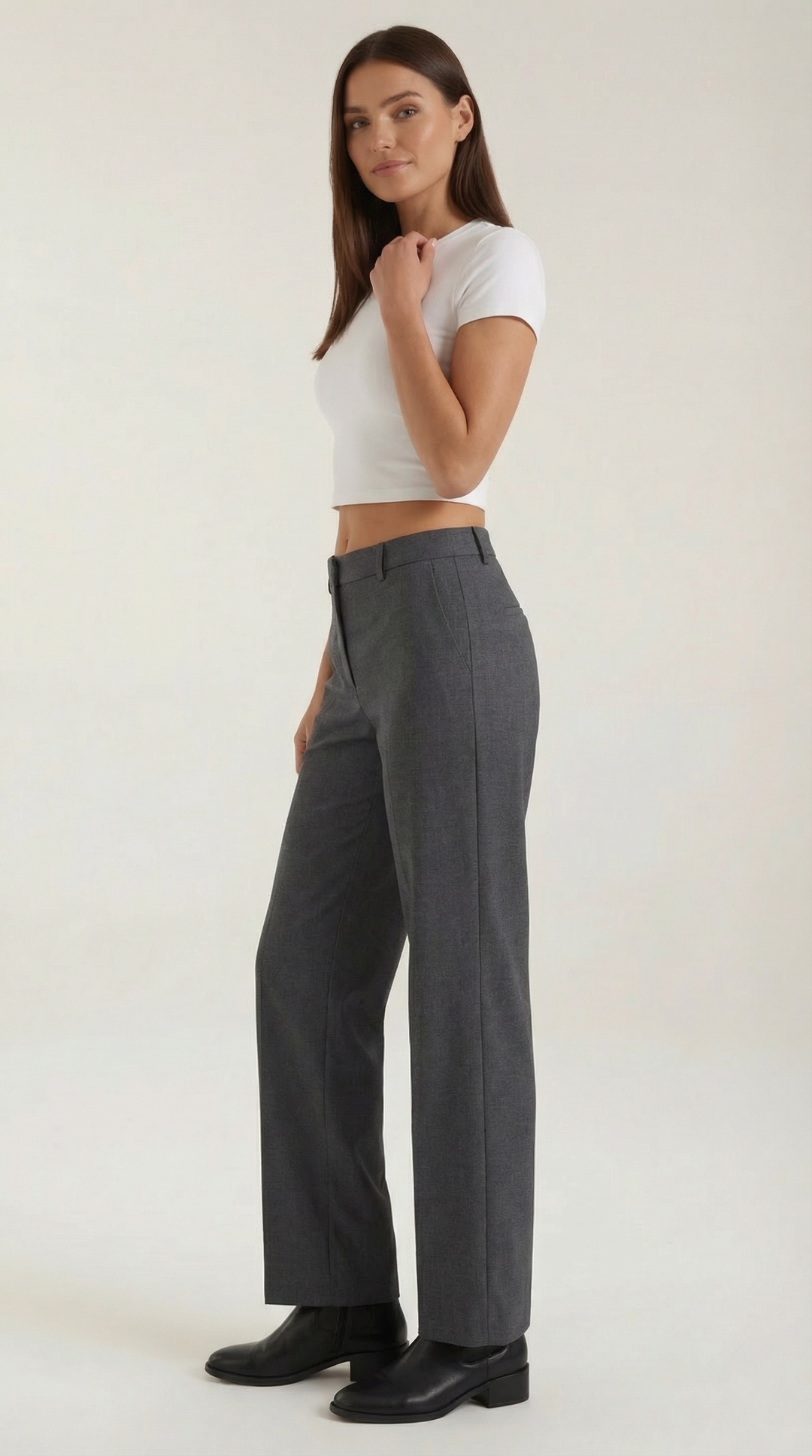 Dorothy | Pantalón plisado recto
