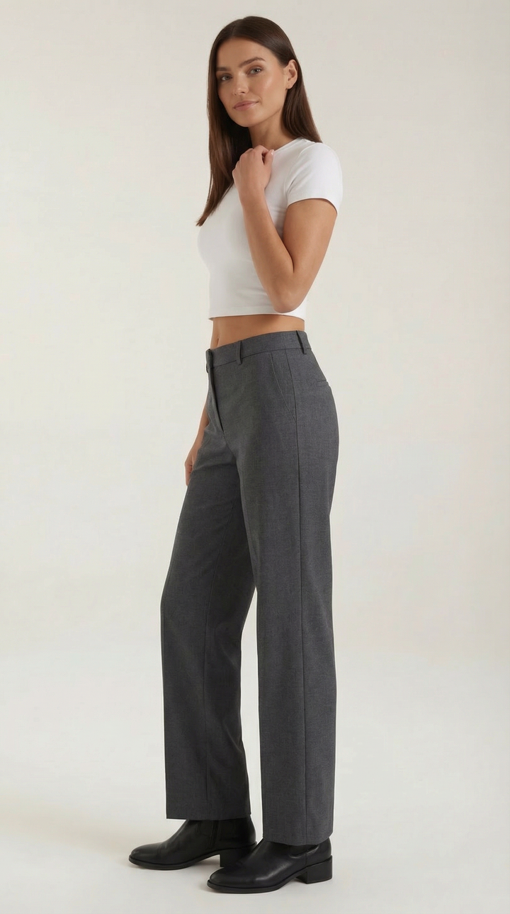 Dorothy | Pantalón plisado recto