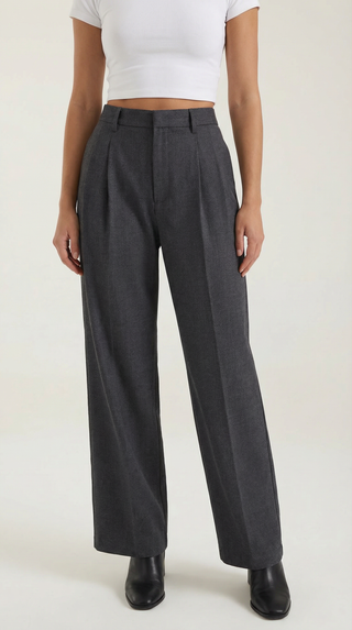 Dorothy | Pantalón plisado recto