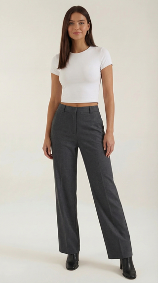 Dorothy | Pantalón plisado recto