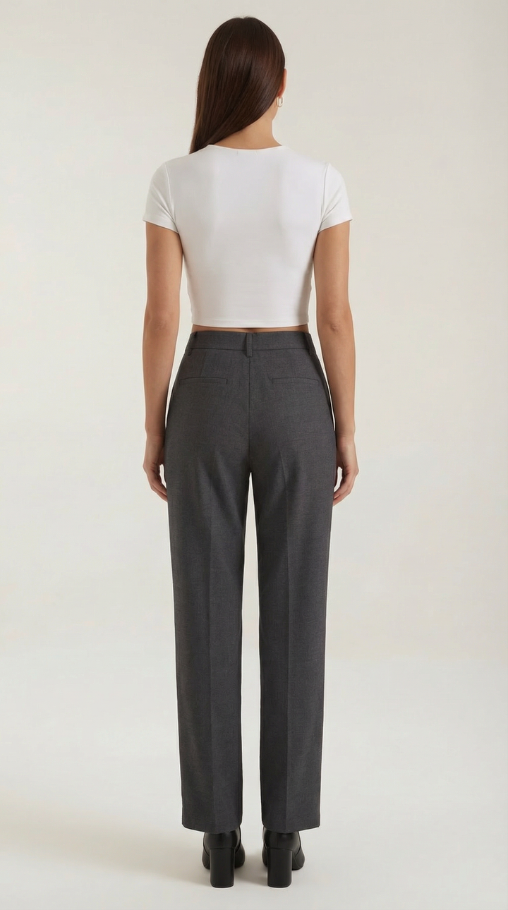 Dorothy | Pantalón plisado recto