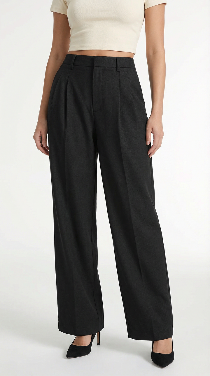 Dorothy | Pantalón plisado recto