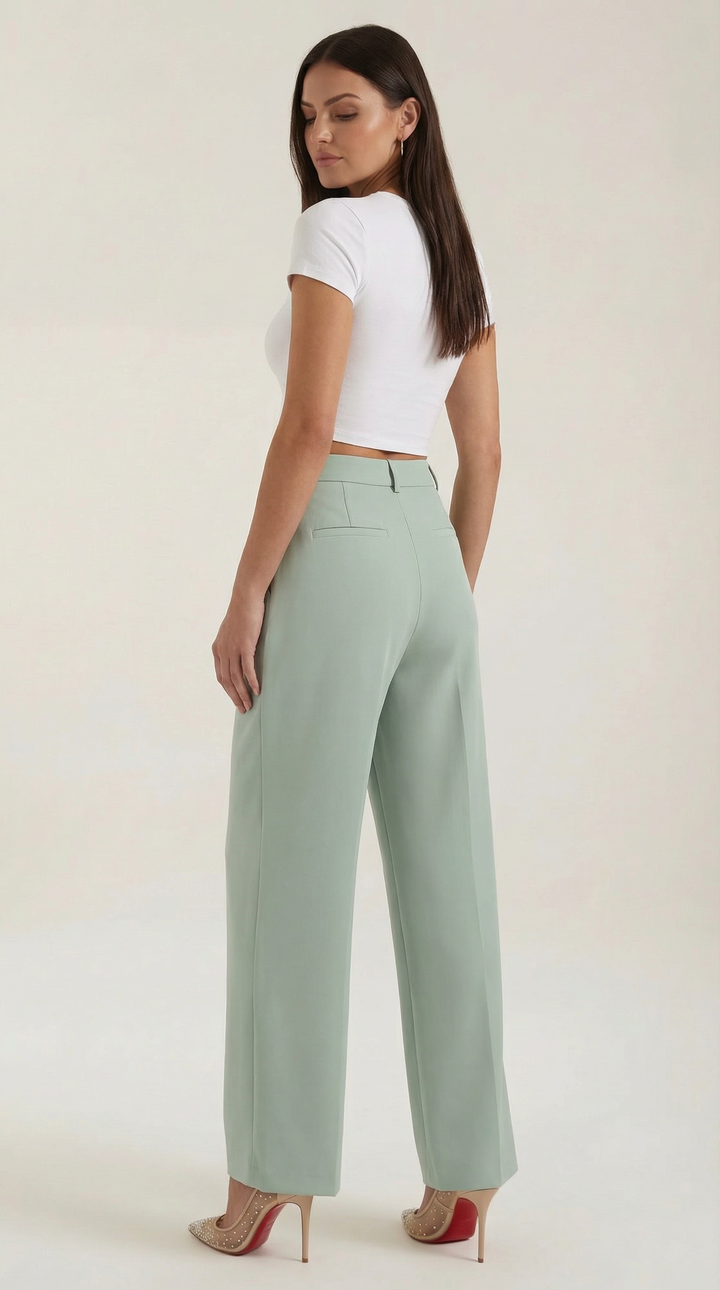 Elba | Pantalón ancho fluido