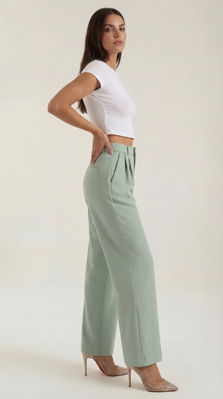 Elba | Pantalón ancho fluido