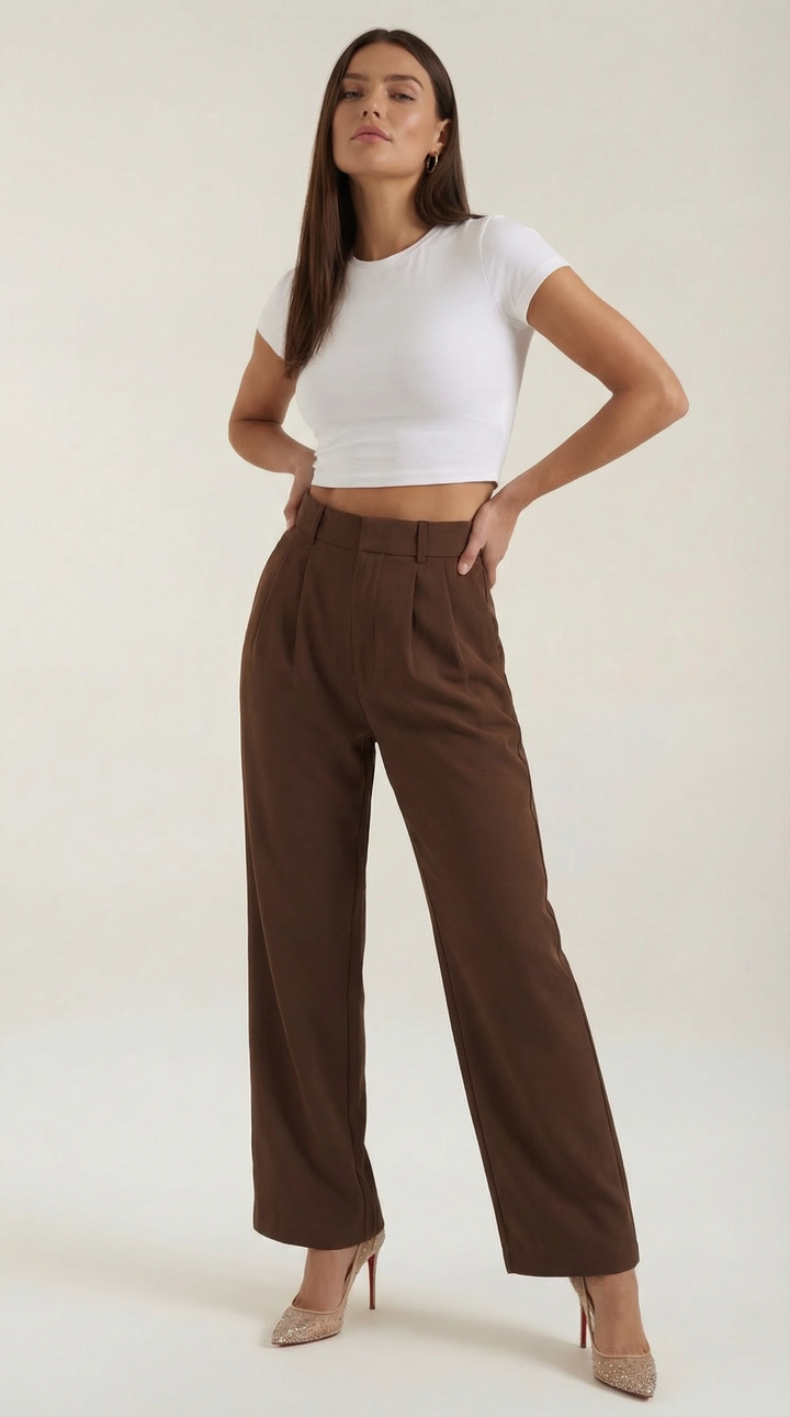 Elba | Pantalón ancho fluido