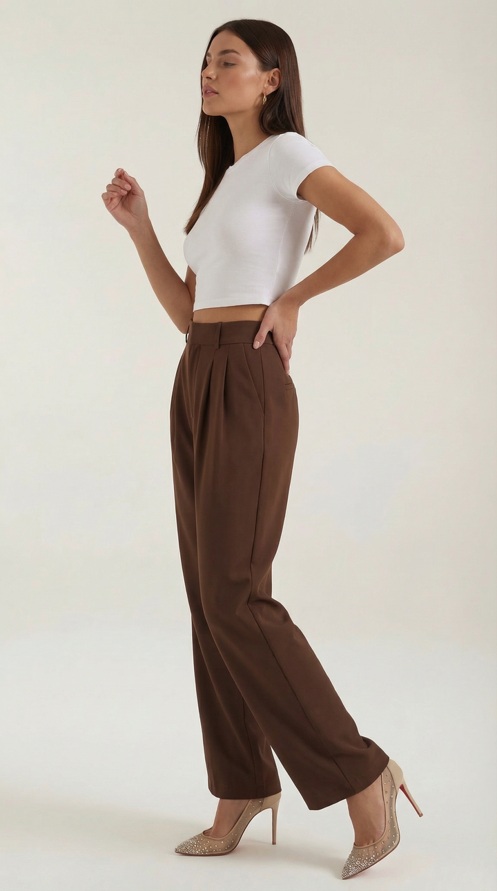 Elba | Pantalón ancho fluido