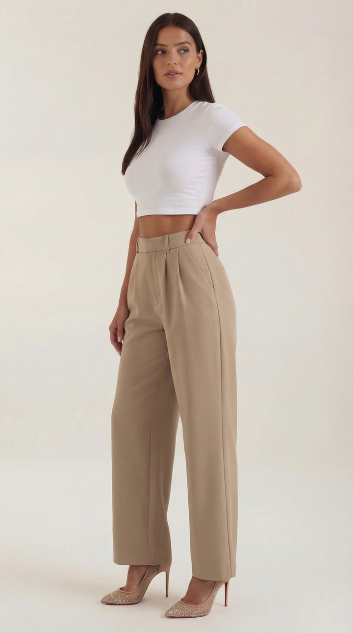 Elba | Pantalón ancho fluido
