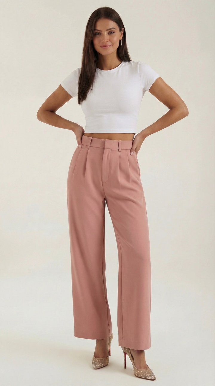 Elba | Pantalón ancho fluido