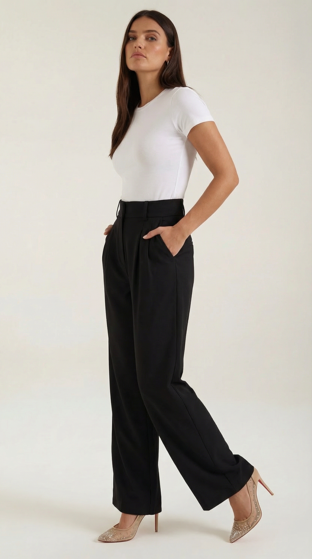 Elba | Pantalón ancho fluido