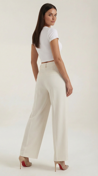Elba | Pantalón ancho fluido