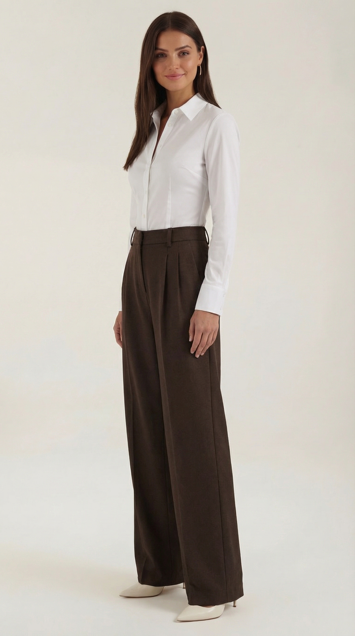 Hazel | Pantalón de pierna ancha