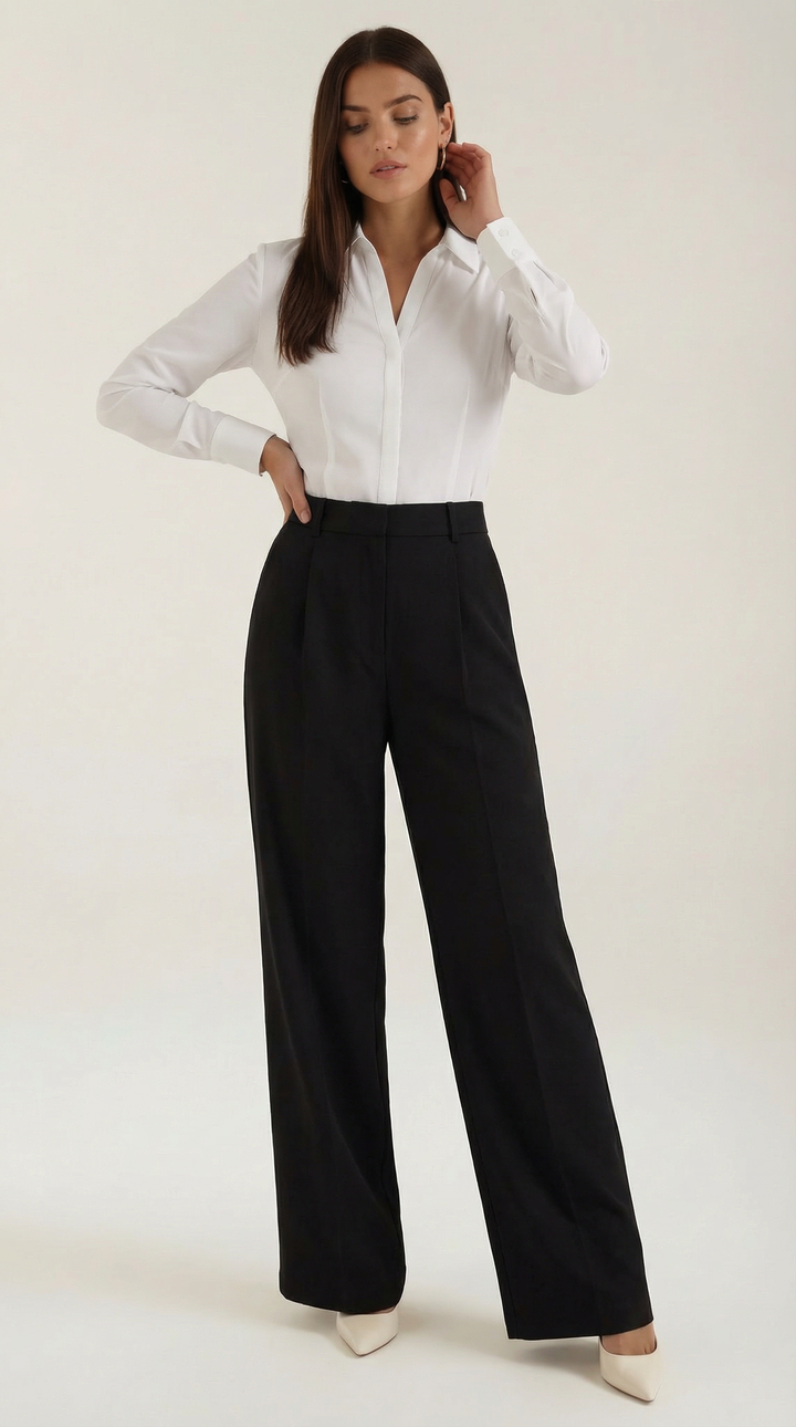 Hazel | Pantalón de pierna ancha