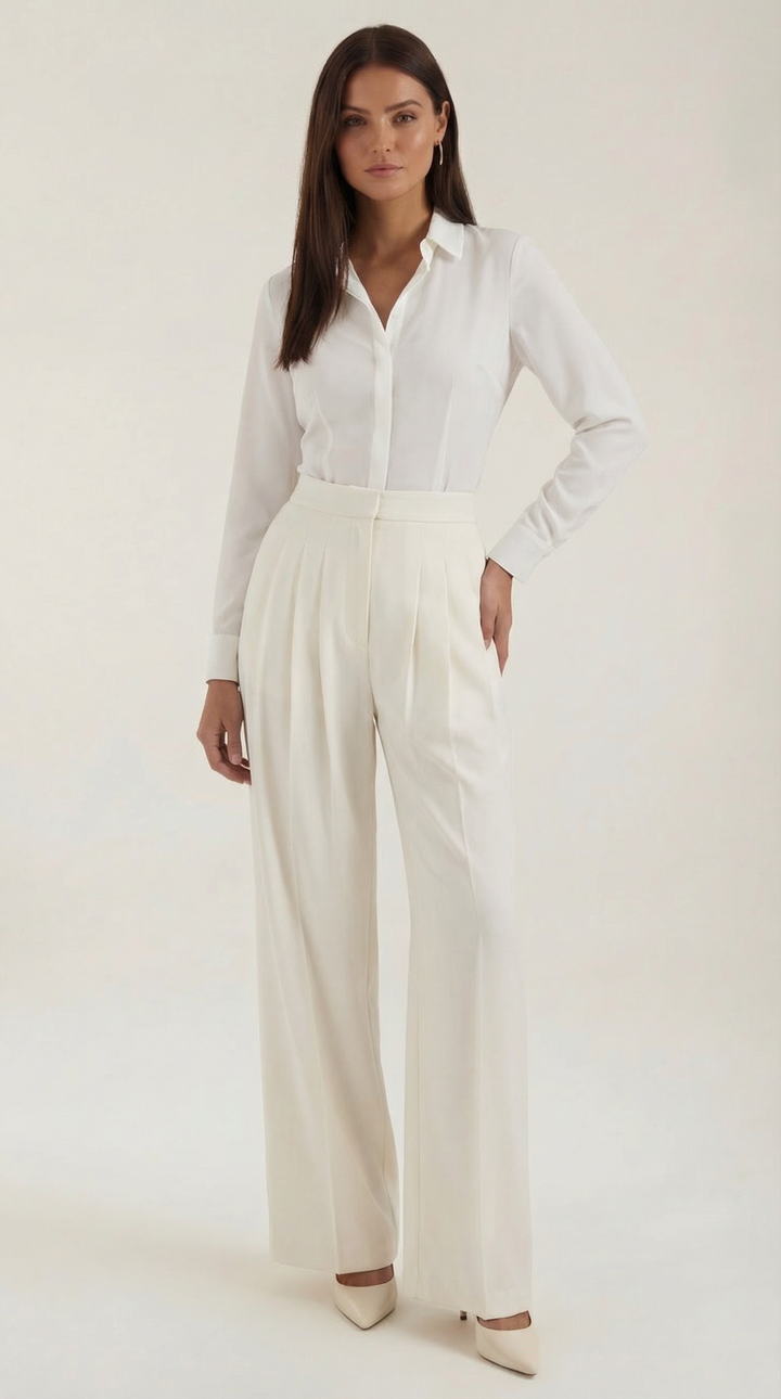 Iris | Pantalón plisado