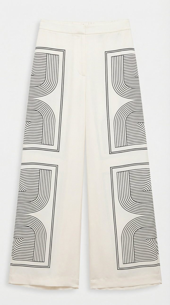 Jude | Pantalón ancho con estampado gráfico