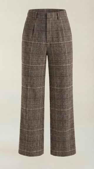 Leigh | Pantalón de cuadros
