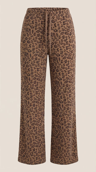 Cleo | Pantalón con estampado de leopardo