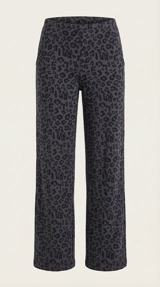 Cleo | Pantalón con estampado de leopardo