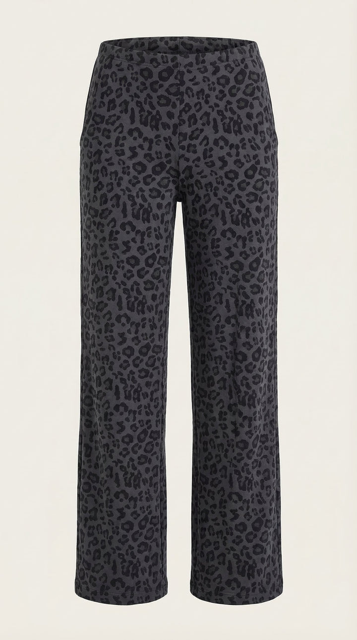 Cleo | Pantalón con estampado de leopardo