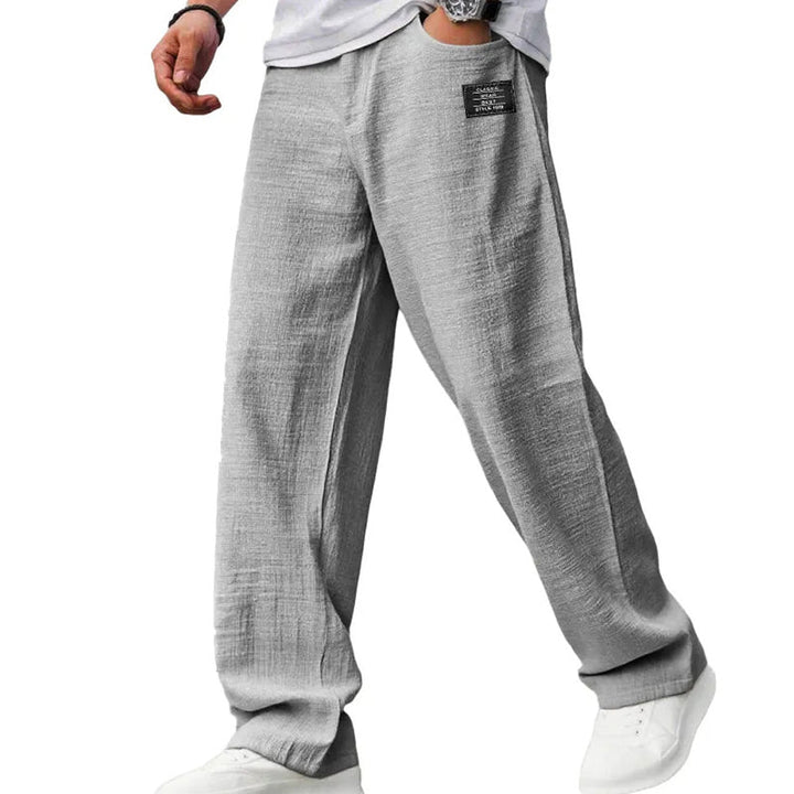 Pantalón ligero de corte recto