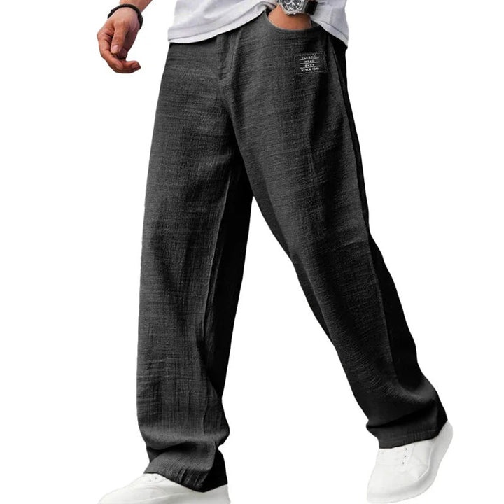 Pantalón ligero de corte recto
